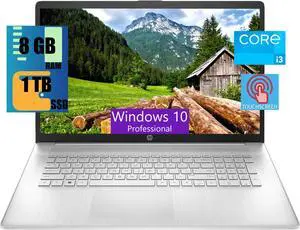 HP 15 Laptop, 15.6" HD Touchscreen, Intel Core i3-1115G4 Processor, Intel UHD Graphics, 8GB DDR4  1TB PCIe SSD,Webcam, HDMI, Wi-Fi, Windows 10 Pro