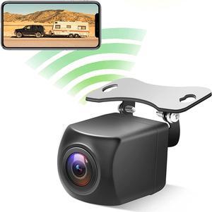 Wireless Car Rear View Camera WIFI 170 Degree WiFi Reversing Camera Dash Cam  HD Night Vision Mini for iPhone Android 12V Cars