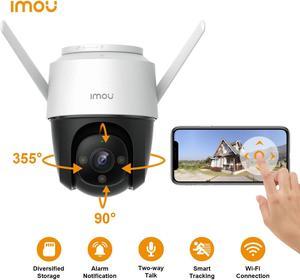 IMOU 1080P HD WIFI IP Camera, built-in spotlights, Pan-Tilt Zoom, privacy protection, smart tracking, IP66 weatherproof, privacy protection