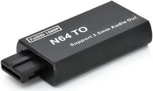 N64 To HDMI-compatible Video Adapter For Gamecube Console HD Converter Cable For N64/SNES/NGC Support 3.5mm Audio Output