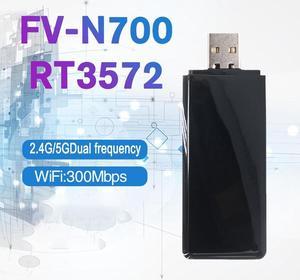 FVN700 RT3572 24G5G USB WiFi Adapter Dual Band Wireless Network Adapter for Samsung TV WIS09ABGN LAN Network Card Adapter