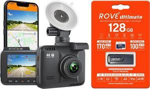 Rove R2-4K Dash Cam for Car - Built-in WiFi GPS Car Dashboard