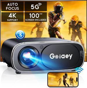 Projector with WiFi and Bluetooth, 13000L Outdoor Movie