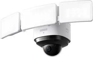 eufy Security Floodlight Cam S330, 360-Degree Pan & Tilt Coverage, 2K Full HD, 3,000 Lumens, Smart Lighting, Weatherproof, On-Device AI Subject Lock and Tracking, No Monthly Fee, Hardwired eufy Security Floodlight Cam S330, 360-Degree Pan & Tilt Coverage, 2K Full HD, 3,000 Lumens, Smart Lighting, Weatherproof, On-Device AI Subject Lock and Tracking, No Monthly Fee, Hardwired