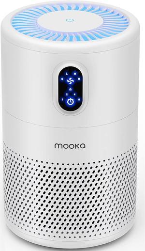 Air Purifiers for Home Large Room up to 1076 ft², H13 True HEPA Air Filter Cleaner, Odor Eliminator, Remove Smoke Dust Pollen Pet Dander, Night Light(Available for California)