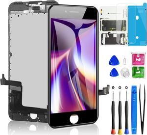 for iPhone 7 Plus Screen Replacement 5.5 Inch Black, Diykitpl 3D Touch LCD Screen Digitizer Replacement for A1661,A1784,A1785, with Repair Tools Kit+Magnetic Screw Mats+Screen Protector