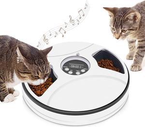 Rosewill Automatic Pet Feeder Food Dispenser for Cat or Dog, Up to