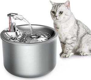 Automatic Cat Water Fountain Animal Water Dispenser 2l Automatic Pet  Drinking Fountain Replacement Kit Silicone Food Mat Adapter