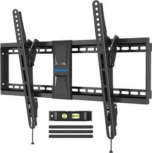 Tilting TV Wall Mount Bracket for Most 37-70 Inches TVs, TV Mount with 10 Degrees Smooth Tilt, Low Profile TV Wall Mount, Easy Install on 16", 18", 24" Studs Loading Capacity 110 lbs MU0008