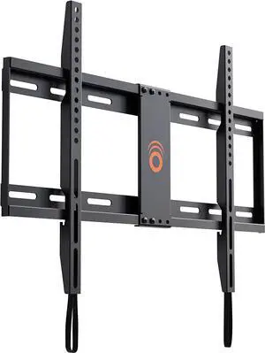 SlimView TV Wall Mount for 32 to 80 TVs - 1.25 Low Profile with Pull String Locking System for Cable Access & Included Hardware for DIY Easy Install