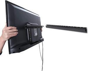Studless TV Wall Mount, Heavy Duty Drywall TV Bracket Hanger for 32-75 inch Flat Screen TVs, No Stud, No Drill, No Anchors, Easy Install with All Hardware