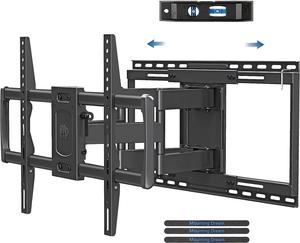Mounting Dream TV Wall Mount with Sliding Design for Most 42-86" TV, Full Motion TV Mount with Swivel Articulating Dual Arms, Easy for TV Centering, Max VESA 600x400mm, 132 lbs, MD2198