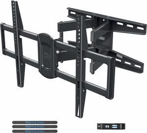 Mounting Dream TV Wall Mount Swivel and Tilt for Most 42-75 Inch TVs, Full Motion TV Mount TV Bracket with Articulating Arms, Max VESA 600x400mm and 100 LBS Loading, Fits 16" Woods Studs, MD2658