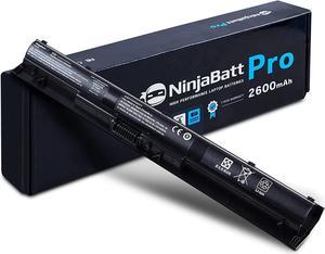 NinjaBatt Pro Battery for HP 800049-001 K104 800010-421 KI04 KIO4 HSTNN-LB6R 17-G121WM TPN-Q160 TPN-Q158 TPN-159 TPN-Q161 TPN-Q162 HSTNN-DB6T 800050-001  Samsung Cells [4 Cells/2600mAh/38Wh]