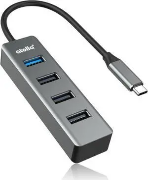 atolla USB C Hub, Aluminum USB C to USB Adapter with USB 3.0 Port & 3 USB 2.0 Ports for MacBook Pro/Air, iPad Pro, Chromebook, XPS and More atolla USB C Hub, Aluminum USB C to USB Adapter with USB 3.0 Port & 3 USB 2.0 Ports for MacBook Pro/Air, iPad Pro, Chromebook, XPS and More
