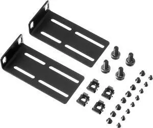 Rack Mount Kit Universal Adjustable 19 Inch Rack Ears for HP/ProCurve/Aruba/OfficeConnect/HPE and Other Switches