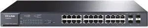 TP-LINK 24-Port Gigabit Ethernet Smart PoE Switch with 4 Combo SFP Slots (TL-SG2424P) TP-LINK 24-Port Gigabit Ethernet Smart PoE Switch with 4 Combo SFP Slots (TL-SG2424P)