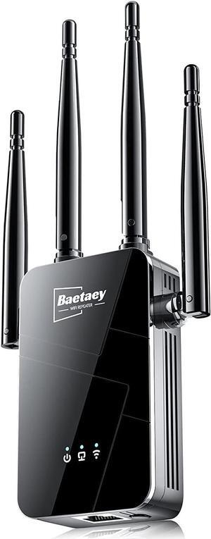 2023 Release WiFi Extender Signal Booster for Home - up to 9000 sq.ft Coverage, Wireless Internet Repeater - Long Range WiFi Booster and Signal Amplifier w/ Ethernet Port, 1-Tap Setup, 2.4GHz