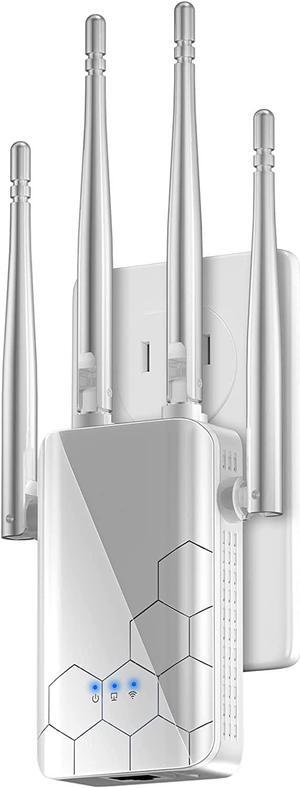 2023 WiFi Extender Signal Booster for Home, Internet Range Extenders Cover up to 10000 Sq.ft for Home, High Speed Wi Fi Repeater Easy Setup, Compatible with IP Cameras, Fire Stick TV, Alexa Devices