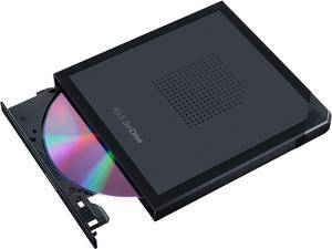 ZenDrive V1M External DVD Drive and Writer with Built-in Cable-Storage Design, USB-C Interface, Compatible with Win 11 and macOS, M-DISC Support (SDRW-08V1M-U)