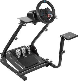 Minneer G920/G29 Racing Wheel Stand fit for Logitech G27/G25/G923 Gaming Wheel Stand fit for Thrustmaster/PC/PS4 Racing Simulator Frame Compatible,NOT Included Wheel Pedals and Shifter