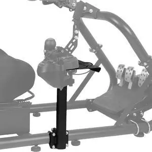 Minneer Racing Simulator Game Stand Joystick Shifter Accessory,Supports Simultaneous Installation of Shifter Handbrake,fits Logitech Thrustmaster A10C, With Bolt,only for some Racing Wheel Stand