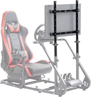 Minneer Monitor Stand Adjustable TV Position, Height Screen Monitor Mount Supports Screens from 24 to 60 inches Sim Racing Tv Stand Suitable for TVs & PC Monitors (Proprietary Parts for Cockpit 37)