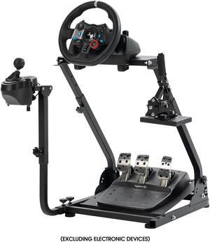 Minneer G920 Racing Steering Wheel Stand with Handbrake Compatible with Logitech G27, G29,G920 Wheels and Thrustmaster T300RS T500RS Wheel & Pedals Not Included