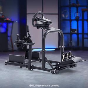 Minneer G27 Gaming Simulator Cockpit Adjustable Compatible with Logitech G29 G920 G923,Fanatec, Thrustmaster T300RS T500R Racing Simulator Cockpit without Wheel Pedal Shifter Seat