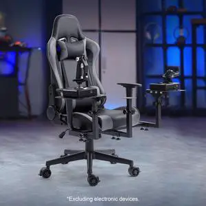 Minneer Flight Joystick Hotas Chair Mount Adjustable Compatible with Thrustmaster A10C Hotas Warthog Logitech X56 X52 More Stable Flight Sim Stand with Seat Detachable