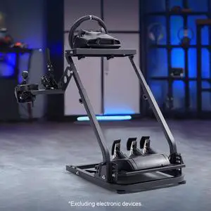 Minneer PRO Racing Wheel Stand Height Adjustable with Shifter Upgrade for Logitech G25,G27,G29,G920,G923,Thrustmaster TMX, T80, Gaming Steering Simulator Cockpit Wheel and Pedals Not Included