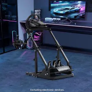 Minneer G27/G920 Racing Steering Wheel Stand, Applicable to T248PS/ T248XBox /T300RS GT Sim Mount Adjustable Height Foldable Wheel Pedals NOT Included Minneer G27/G920 Racing Steering Wheel Stand, Applicable to T248PS/ T248XBox /T300RS GT Sim Mount Adjustable Height Foldable Wheel Pedals NOT Included