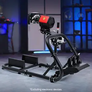 Minneer G920 Racing Simulator Cockpit Sim Racing Cockpit Fits for Logitech G920 G29 G923,Thrustmaster T818 T248X T248 T300 TX, Fanatec,Racing Simulator without Wheel Pedal Shifter Seat