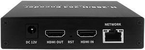 EXVIST H.265 1080P HDMI Video Encoder w/HDMI Loopout, HDMI to RTMP Encoder w/SD Card Slot Max.128G, DDNS HTTP RTMP RTSP TS UDP for IPTV Live Streaming to YouTube Facebook Vimeo