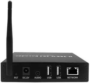 H.265 1080P WiFi HDMI Encoder/Decoder w/Dual USB | Webcam, RTSP/ONVIF & Wireless Streaming H.265 1080P WiFi HDMI Encoder/Decoder w/Dual USB | Webcam, RTSP/ONVIF & Wireless Streaming
