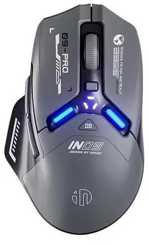Wsirak Triple Mode IN9PRO 3395 Wireless Gaming Mouse Wired Mechanical Esports Gaming Macro Laptop Mouse with 8K Receiver