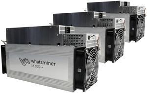 WhatsMiner M30S++ 106TH/s ASIC Miner 3224W Bitcoin BTC Mining With Power Supply