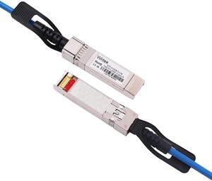 [Blue Colored] 2m 10G SFP+ DAC Twinax Cable, 10Gbase-CU SFP+ Copper Cable, Compatible for Cisco SFP-H10GB-CU2M, Ubiquiti, Juniper, Mellanox, Mikrotik, Netgear, Supermicro, Open Source Switches