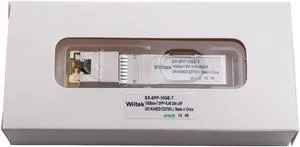 Wiitek SFP+ to RJ45 Copper Modules, 10GBase-T Transceiver Compatible for Ubiquiti, Netgear, Mikrotik, Unifi (Cat 6a/7 or Better, 30-Meter), Backward Work for 5GBase-T, 2.5GBase-T Juniper