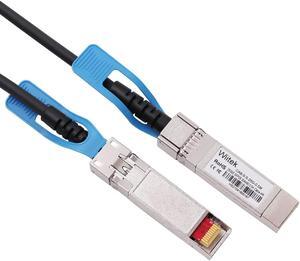 Cable Twinax SFP28 DAC de 25 GbE, cable de cobre pasivo SFP28 de 1.6 ft, compatible con Arista CAB-S-S-25G-0.5M