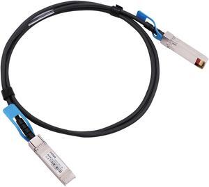 25GbE SFP28 DAC Twinax Cable, 1.5 Meters 25GBASE-CR SFP28 Passive Copper Cable, Compatible for Arista CAB-S-S-25G-1.5M