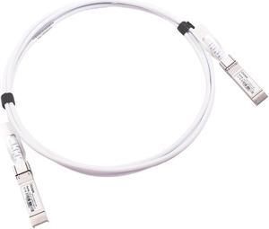 Wiitek 3m 10GbE SFP+ DAC Twinax Cable, 10Gbase-CU SFP+ Passive Copper Cable,for Ubiquiti UniFi, Fortinet, MikroTik, Mellanox, Netgear, Supermicro, TP-Link and Cisco Meraki, White Colored