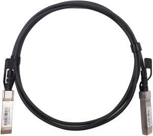 2M SFP+ DAC Cable, 10Gb SFP+ Storage Network Cable, Ethernet Copper Switch Cable, Compatible for Cisco SFP-H10GB-CU2M, Ubiquiti, D-Link, Juniper, Huawei, Mellanox, Mikrotik, Netgear, Supermicro