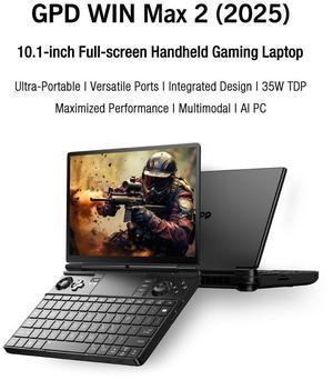 2025 New GPD Win Max2 Handheld Game Tablet AMD Ryzen AI 9 HX 370 10.1" 32GB LPDDR5 2TB SSD Mini Laptop Game Player Console Notebook LPDDR5-6400 MT/s