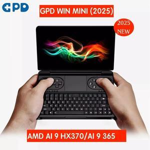 Original 2025 GPD Win Mini Handheld 7 inch Game Player Console AMD AI 9 HX370 Mini Pocket Gaming Laptop,32GB LPDDR5+2TB SSD