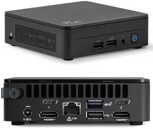 ASUS NUC 13 Pro NUC13ANKi3 Mini PC with Intel Core i3-1315U, 6 Core Up to 4.5GHz Turbo,Intel Iris Xe Graphics, 4K Support, WiFi 6E,Barebone
