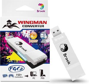 Zeroplus | Brook Wingman FGC2 Converter Arcade Joystick Adapter Gamepad for PS5 & PC, Supports All PS5 Games
