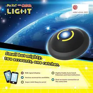 Brook Gaming Pocket Auto Catch Light & WireCare Outlet Tester: Dual Accounts Auto Catcher for Pocket Monsters, Lightest Auto Catch Device, Bluetooth, Fast Auto Spin & Catch for iOS & Android Brook Gaming Pocket Auto Catch Light & WireCare Outlet Tester: Dual Accounts Auto Catcher for Pocket Monsters, Lightest Auto Catch Device, Bluetooth, Fast Auto Spin & Catch for iOS & Android