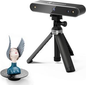 Revopoint POP 2 Handheld 3D Scanner 0.05 mm Precision Full Color Scanning with Turntable - Premium Package