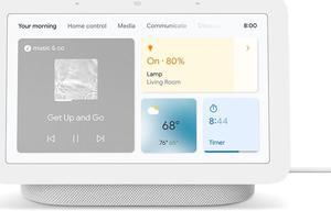 Google Nest Hub with Google Assistant (2nd Generation), Chalk